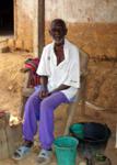 <p> The Chief of Mengoeng village. </p>